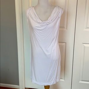 White Fabletics swimsuit coverup, size L